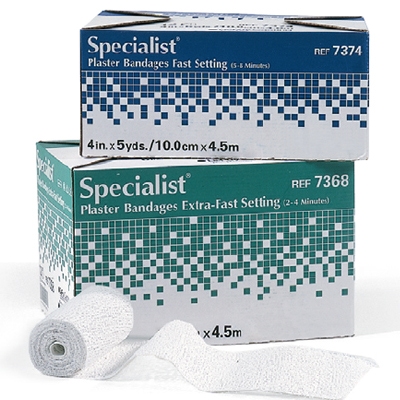 Fast Set Plaster Specialist Plaster Bandages--Fast Setting | Surgical Supply Service