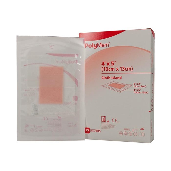 Polymem Application PolyMem Cloth Wound Dressings | Surgical Supply Service